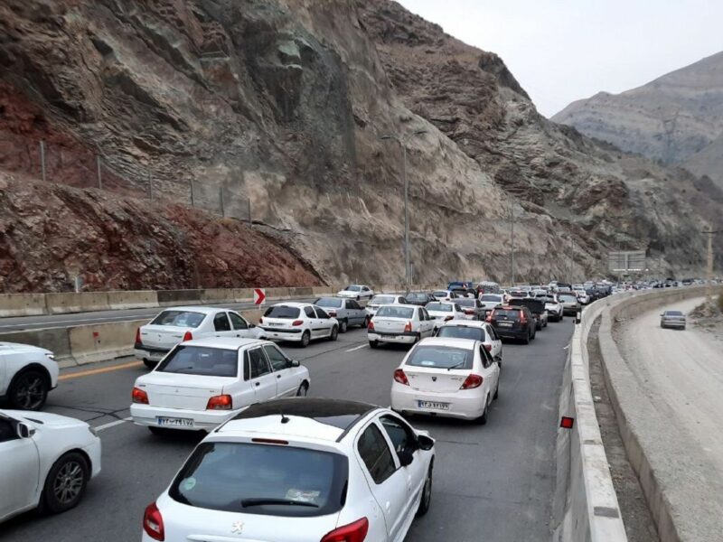آخرین وضعیت محورهای شمالی/ جاده چالوس و آزادراه تهران – شمال بازگشایی شد