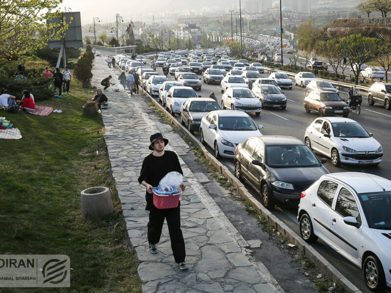 جزئیات تردد خودروها در تهران برای سیزده‌بدر