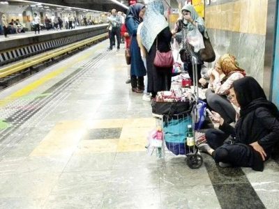 ممنوع شد؛ دست‌فروشی اتباع خارجی در مترو
