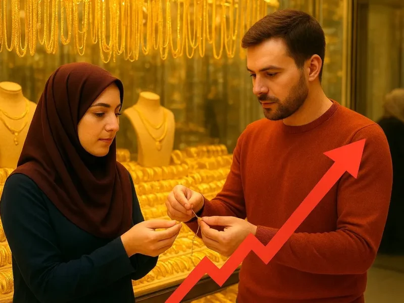 فوری | قیمت طلا ۱۰ میلیون تومان را رد کرد