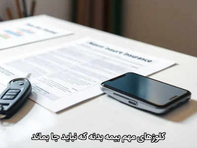 کلوزهای مهم بیمه بدنه که نباید جا بماند