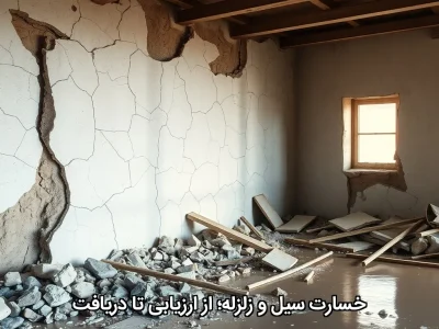 خسارت سیل و زلزله؛ از ارزیابی تا دریافت