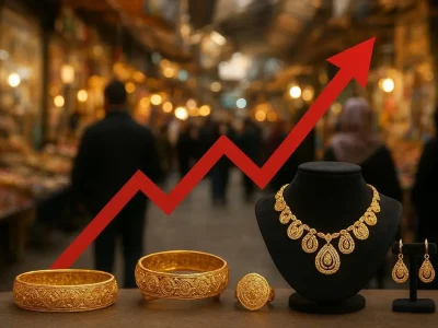 قیمت طلا امروز رسماً پرواز کرد (جدول ۱۵ مهر)