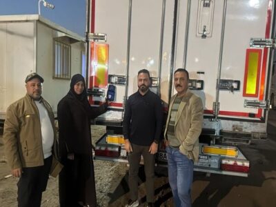 حرکت نخستین محموله ترانزیت بین‌المللی از ایران به کویت از طریق عراق