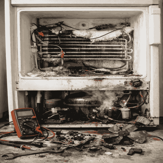 چطور تعمیرات غیر اصولی، یخچال وایتهاوس را آسیبپذیر میکند؟ راهنمای استفاده صحیح آسیب های تعمیرات غیر اصولی یخچال وایت هاوس