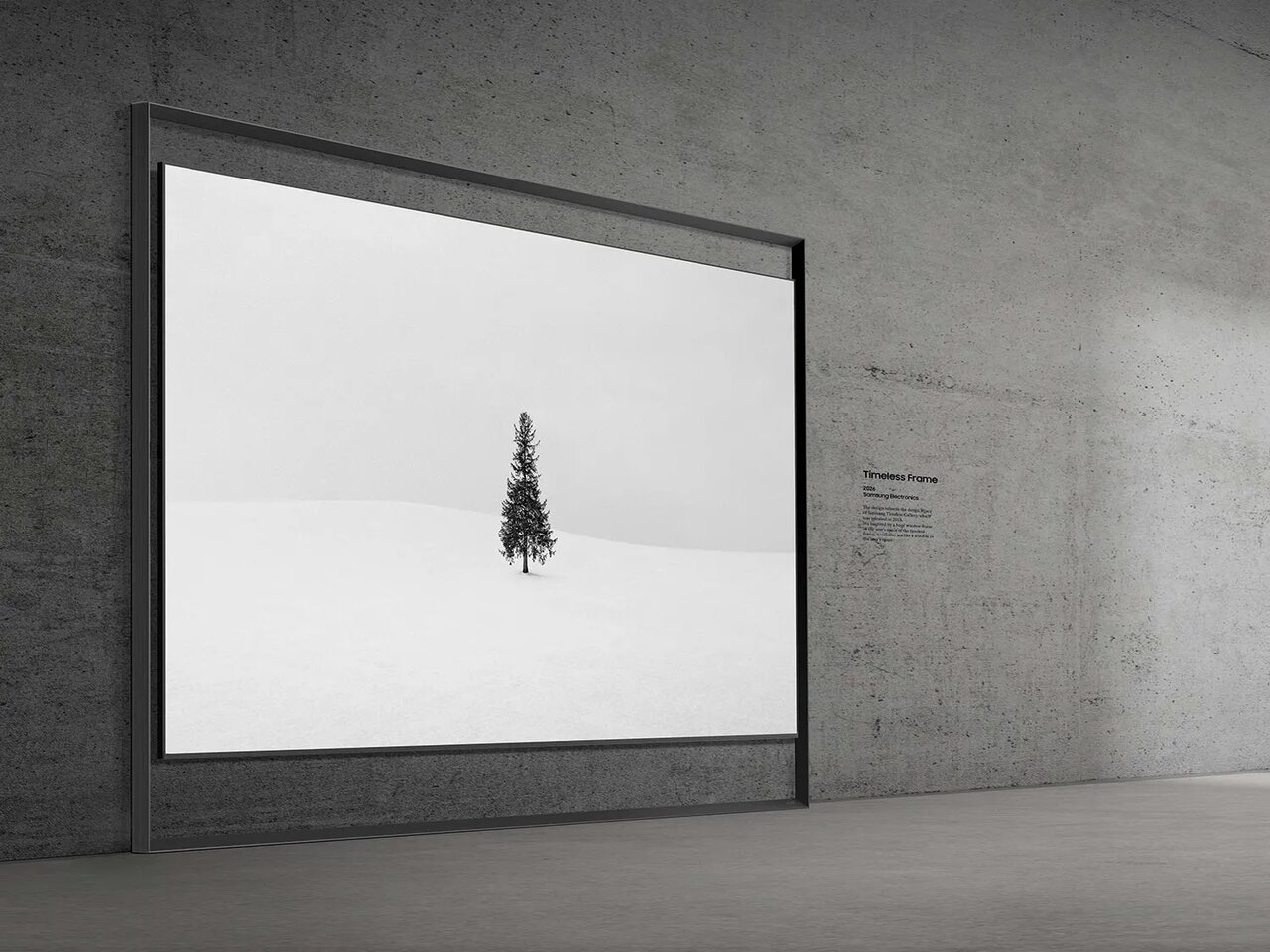 رونمایی از تلویزیون ۱۳۰ اینچی سامسونگ که مثل پنجره شناور است رونمایی از تلویزیون ۱۳۰ اینچی سامسونگ که مثل پنجره شناور است