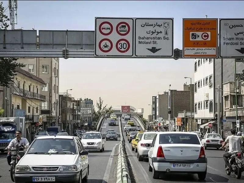 طرح ترافیک چهارشنبه در تهران اجرا نمی‌شود