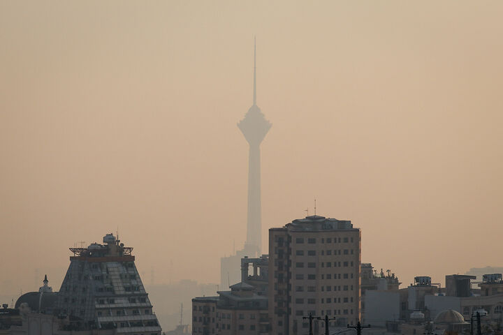 هشدار به پایتخت نشینان؛ وضعیت هوای تهران قرمز شد