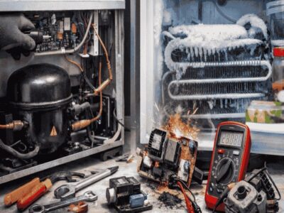 چطور تعمیرات غیر اصولی، یخچال وایت‌هاوس را آسیب‌پذیر می‌کند؟ راهنمای استفاده صحیح