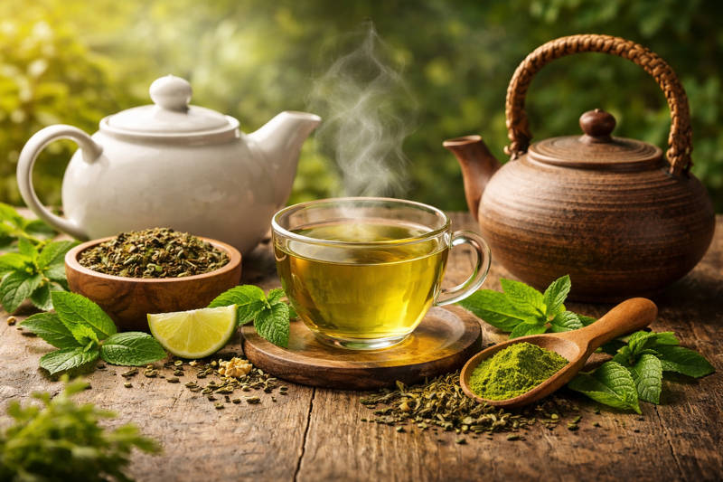 بهترین زمان مصرف چای سبز برای لاغری و بررسی تاثیر آن