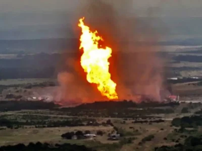 جزئیات آتشسوزی گسترده در حوالی پالایشگاه نیک گاز تبریز / ماجرا چیست؟