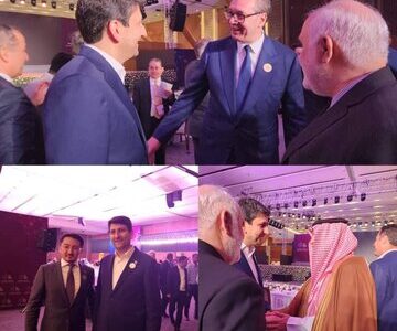 دیدار و رایزنی های وزیر ارتباطات در حاشیه اجلاس «تأثیر هوش مصنوعی ۲۰۲۶»