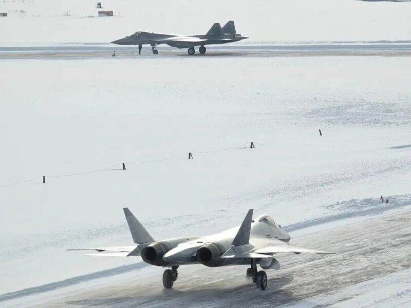 محموله جدید جنگنده‌های سوخو ۵۷ روسیه تحویل شد