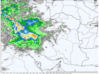 هشدار هواشناسی کشاورزی و اعلام وضعیت سطح نارنجی در نیمه غربی کشور