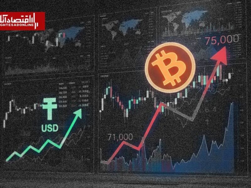 بیت‌کوین سقوط کرد؛ تتر ۱۵۳ هزار تومان شد