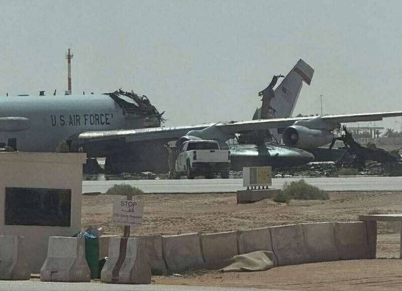 تصاویر هواپیمای آواکس‌ای۳ آمریکایی نابود شده منتشر شد/ کلش ریپورت گزارش کرد + تصاویر