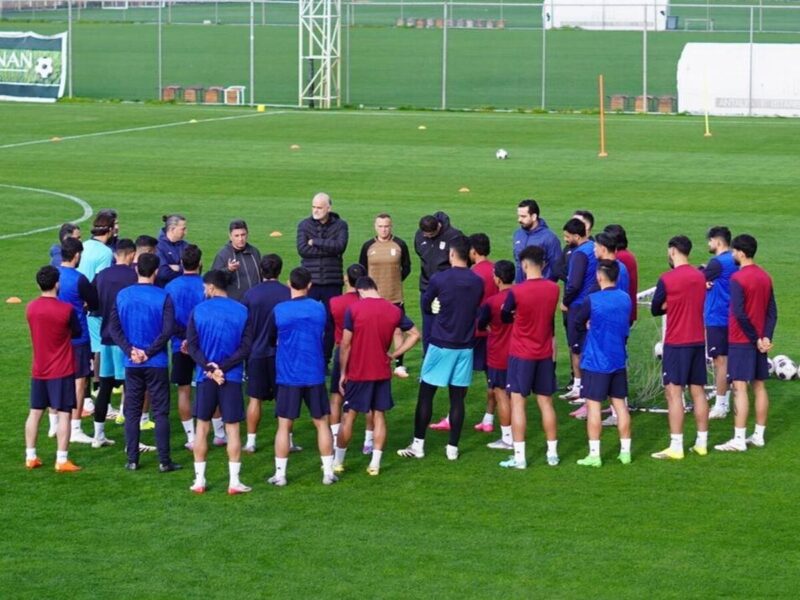 تیم ملی فوتبال تمرینات خود را در آنتالیا آغاز کرد