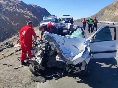 حادثه دلخراش رانندگی / ۶ نفر در آزادراه اصفهان-نطنز کشته شدند