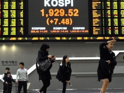 سقوط تاریخی بورسهای آسیا؛ کوسپی کره جنوبی بیش از ۵ درصد ریخت