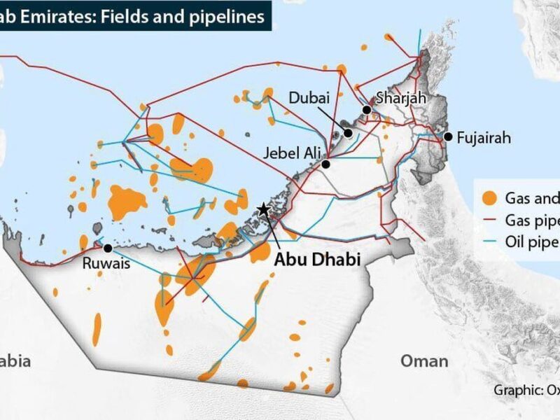 فعالیت یکی از مهم‌ترین مراکز گازی امارات تعلیق شد