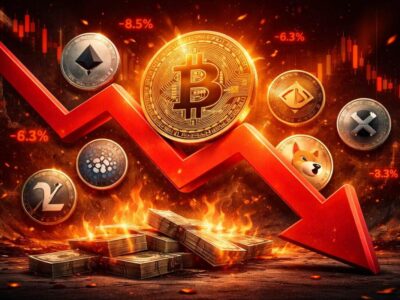 افت قیمت بیتکوین و فشار فروش در آلتکوینها