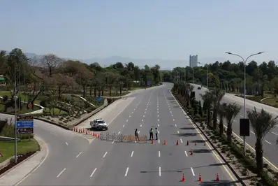 تصاویری خاص از قرنطینه اسلام‌آباد در آستانه مذاکرات+ عکس