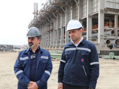 روند اجرای پروژه احیاء ۲ صبا فولاد خلیج فارس به خوبی پیش می رود