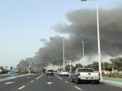 ۳۰ درصد پتروشیمی امارات دود شد/ جزئیات انفجار بروج منتشر شد