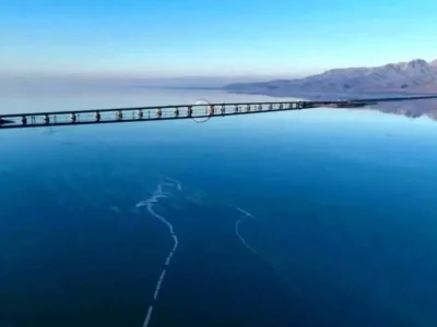 گام تازه در احیای دریاچه ارومیه/ افزایش محسوس تراز آب نسبت به سال گذشته