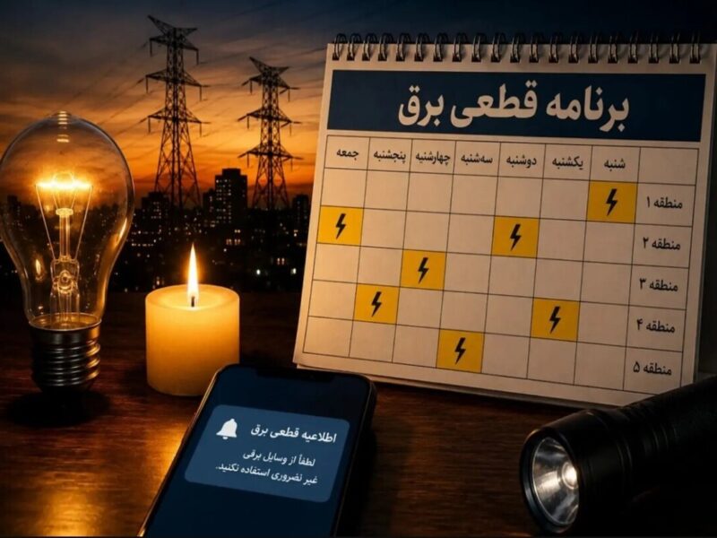 جدول قطع برق سه‌شنبه ۳۰ تیر ۱۴۰۵ / برق کدام استان‌ها فردا قطع می‌شود؟ + روش استعلام خاموشی