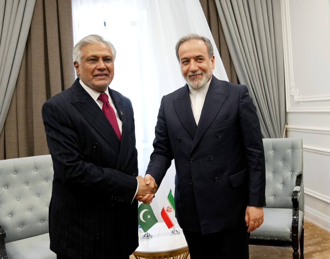 دیدار ایران و پاکستان در حاشیه اجلاس شانگهای