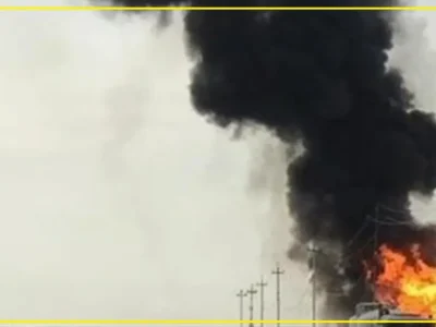 وقوع انفجاری مهیب در میدان نفتی جمبور / جنگ دوباره آغاز شد؟