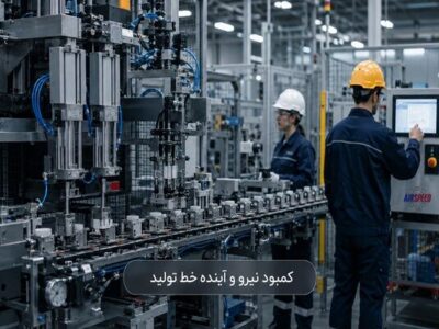 کمبود نیروی کار در کارخانه‌ها و نقش اتوماسیون صنعتی در حفظ خط تولید