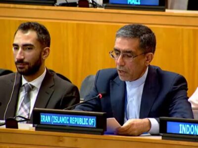 سفیر ایران: دولت‌ها اقدامات قهری یکجانبه آمریکا را رد و محکوم کنند