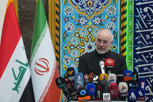 قالیباف: ملت ایران و عراق نگذاشتند سرنوشتشان توسط غربیها تعیین شود