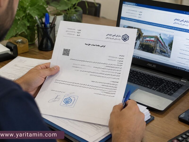 مفاصاحساب بیمه تامین اجتماعی چیست؟ مراحل دریافت، مدارک و نحوه صدور