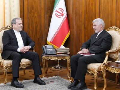دیدار سرکنسول جدید ایران در کربلا با وزیر امور خارجه